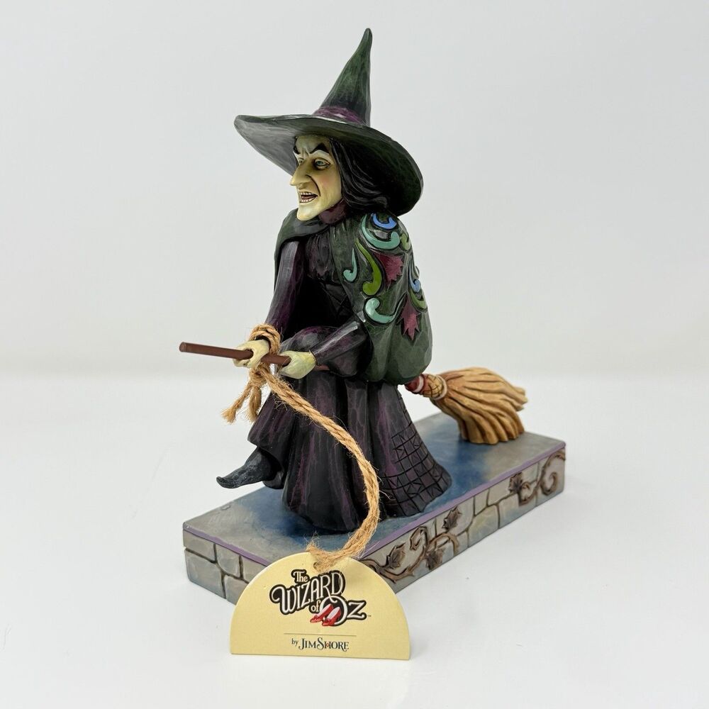 Jim Shore Wizard of Oz Wicked Witch 4031506 I'll Get You My Pretty Figurine